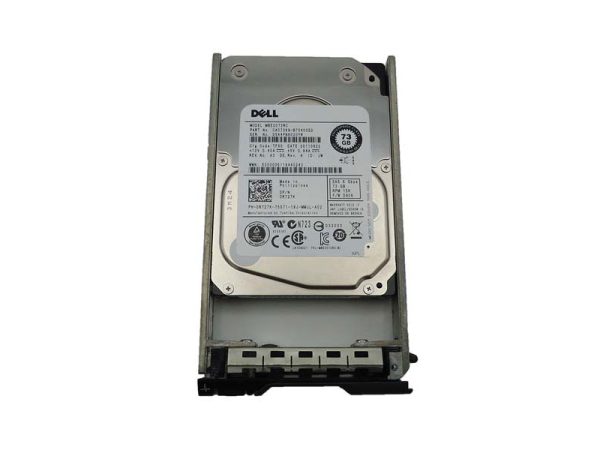 DELL Poweredge R810 73GB 15K SAS 2.5" HD W/Tray                   R727K