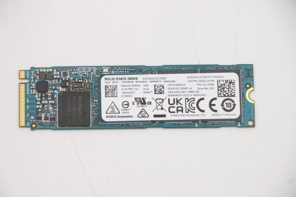 LENOVO ThinkPad X390 Yoga Solid State Drive SSD 256G, M.2, PCIe3x4  01LX200