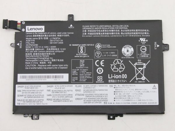ThinkPad L480 L580 11.10V 4.08Ah / 45Wh Battery