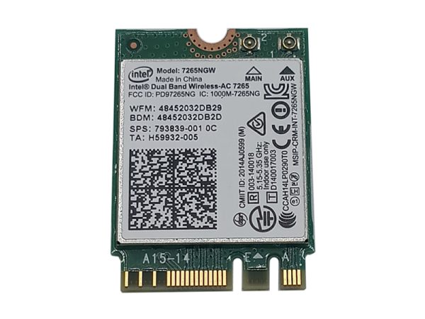 HP Chromebook X360 WLAN 11AC 7265 M.2 D0 MOW